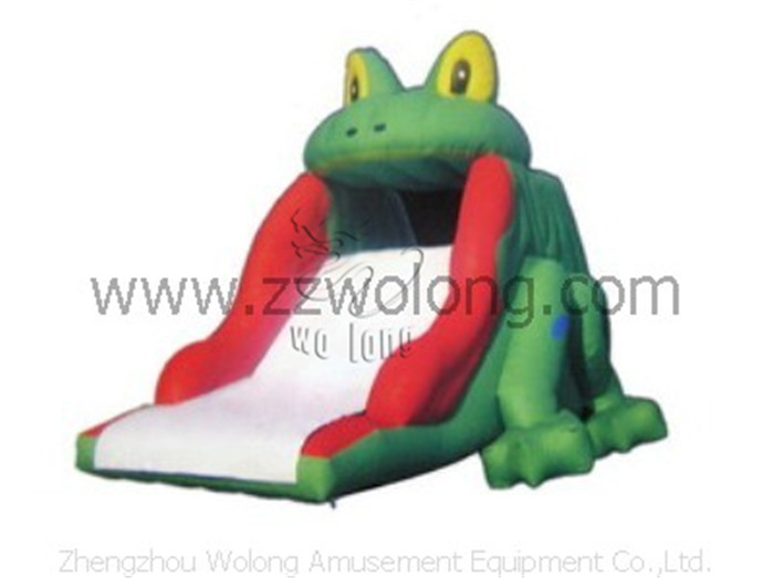   Inflatable Slide-Frog Slide