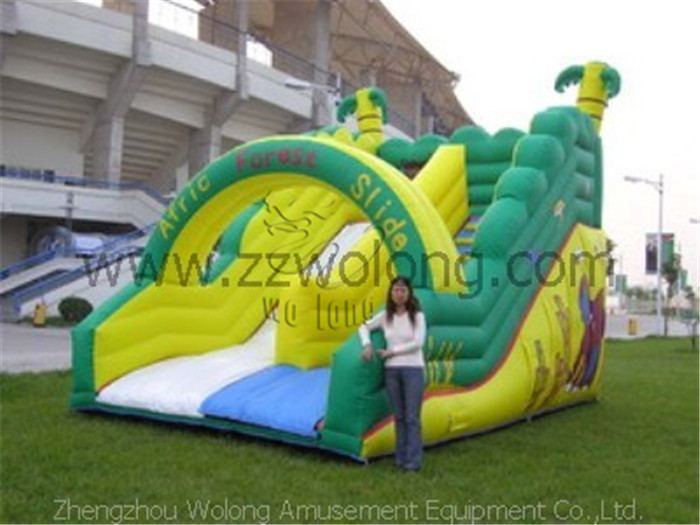 Inflatable Slide-Afric Forest Slide