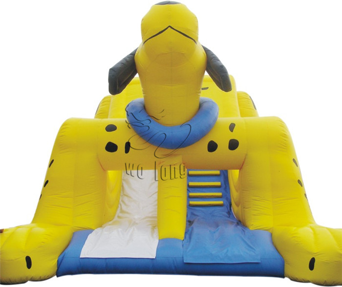 Inflatable Slide-Fleck Dog Slide