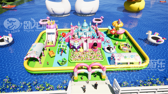 Dream Castle floating water park