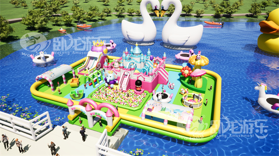 Dream Castle floating water park