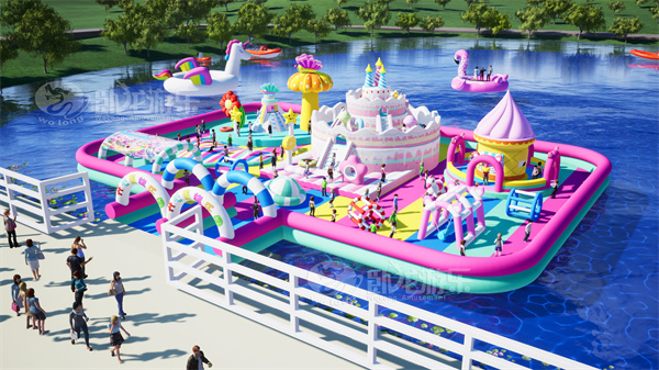 Happy Cake floating water park