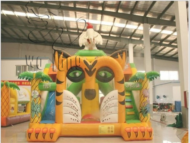 Inflatable Tiger Bounce
